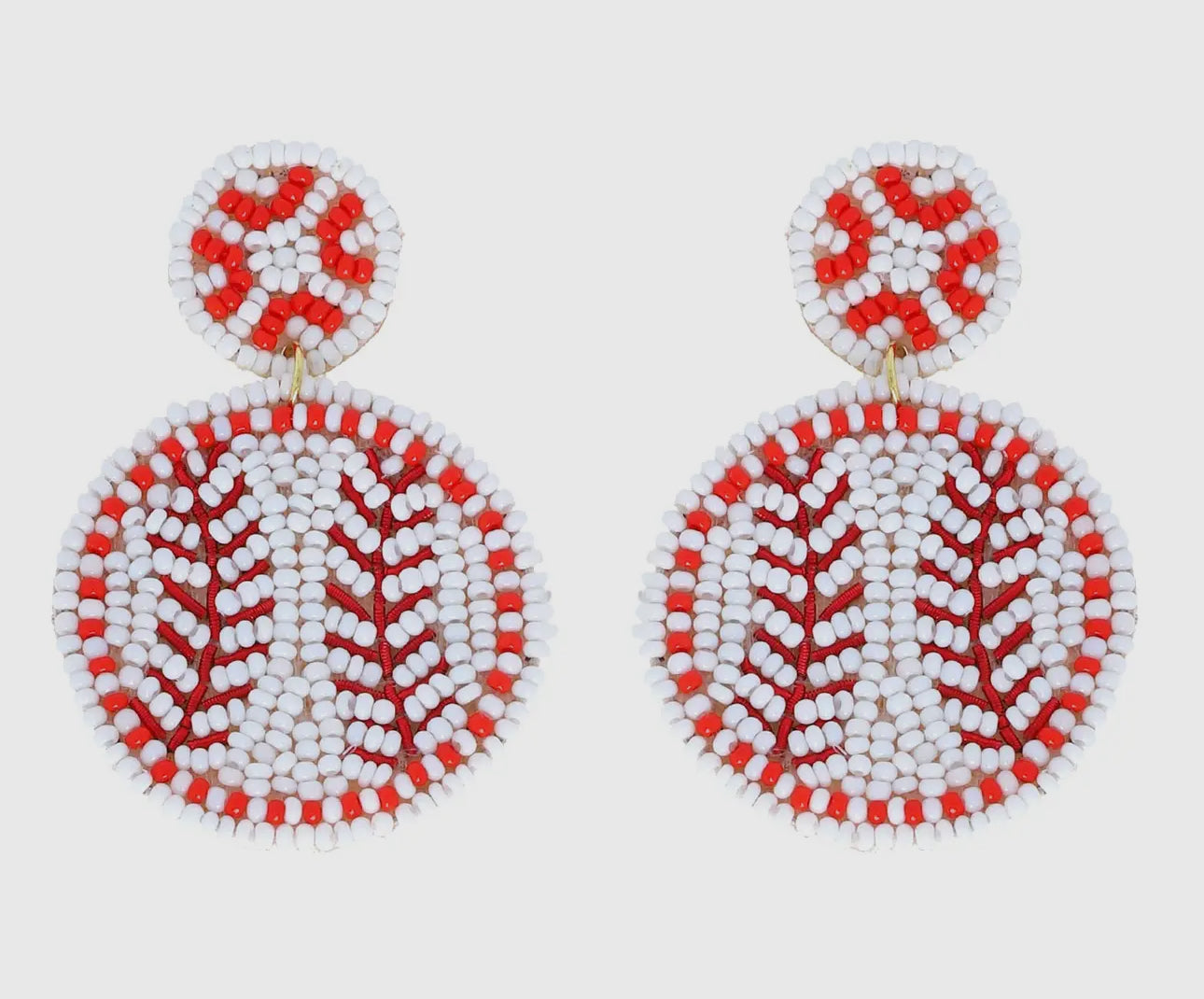 Baseball Earrings
