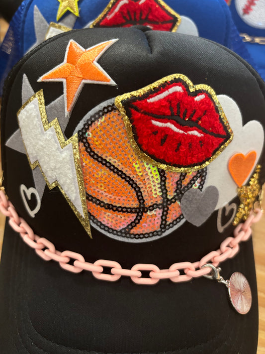 Basketball Patch Hat