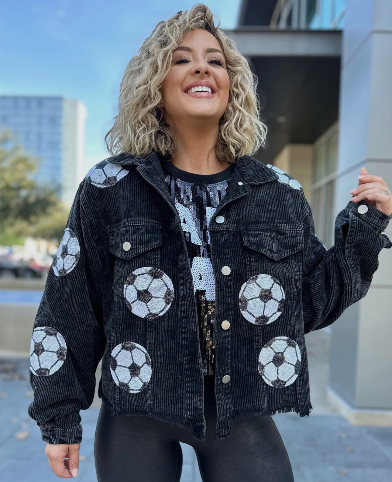 Soccer Sequins jacket