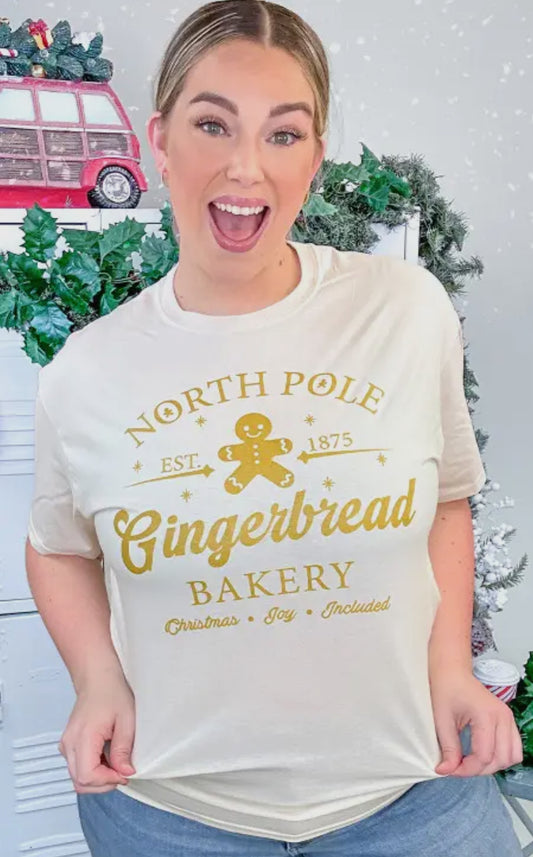 Gingerbread Bakery Graphic Tee