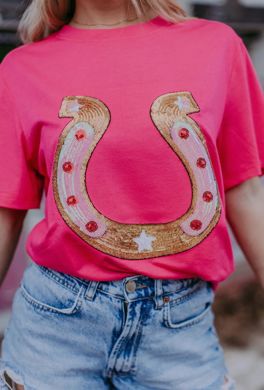 Cowgirl Sequins Top