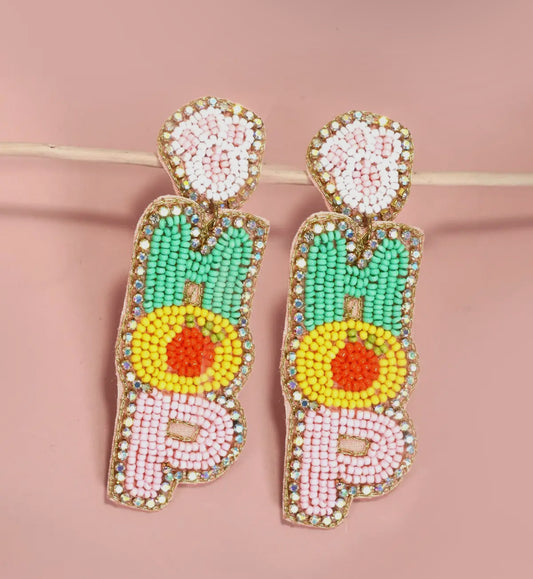 Hop Beaded Earrings