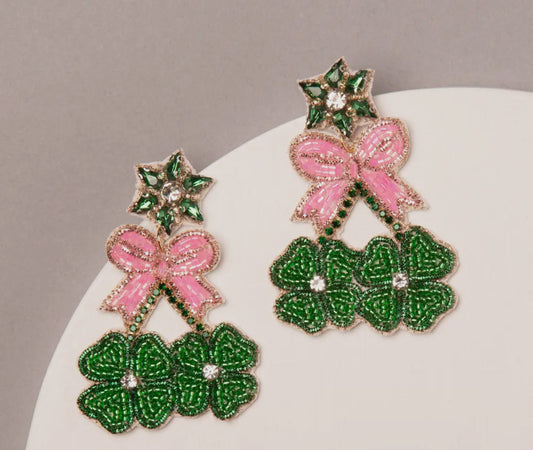 Four Leaf Clover Earrings
