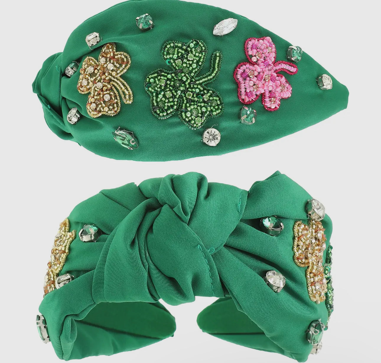 Saint Patrick's Shamrock Headband