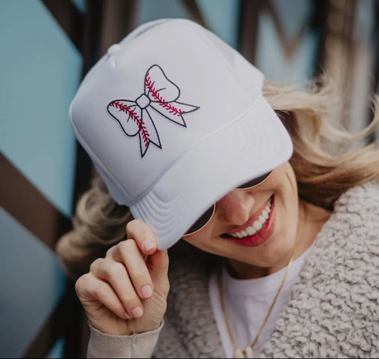 Baseball Bow Tucker Hat