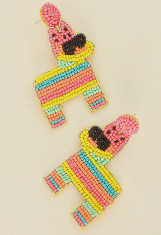 Donkey Pinata Earrings