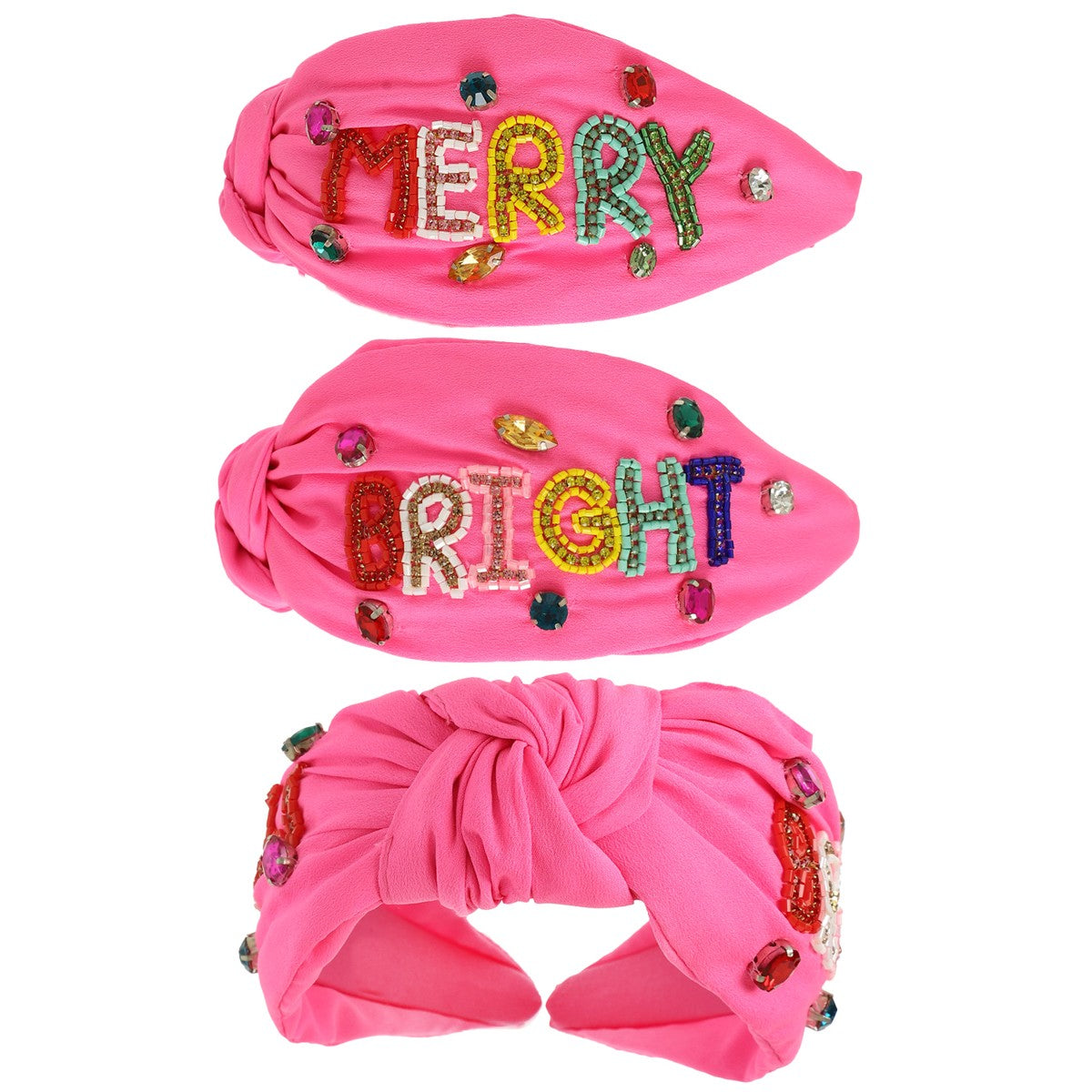 Merry & Bright Beaded Headband